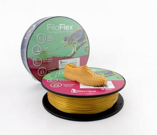 Filamento flexible recreus filaflex oro