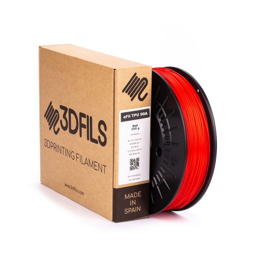 eFil 3DFils TPU90A Rojo