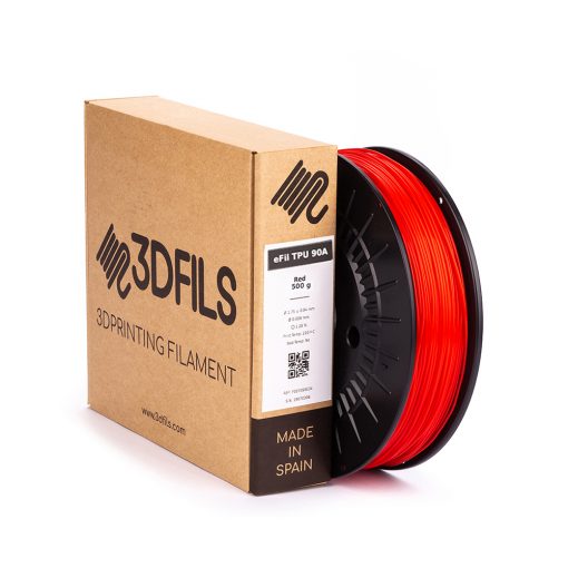 eFil 3DFils TPU90A Rojo